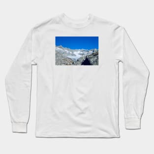 Rhone glacier Swiss Alps / Swiss Artwork Photography Long Sleeve T-Shirt